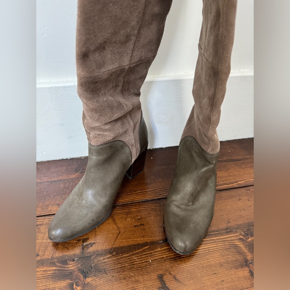 Calvin Klein leather and suede boots - Picture 6 of 8